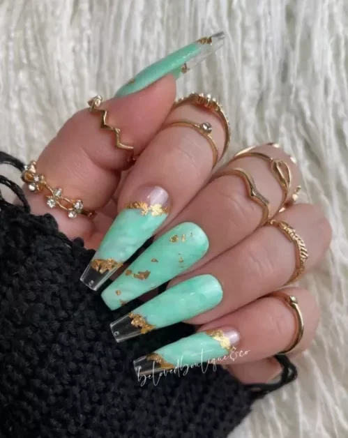 The top mint green nails designs and mint green nail ideas to try