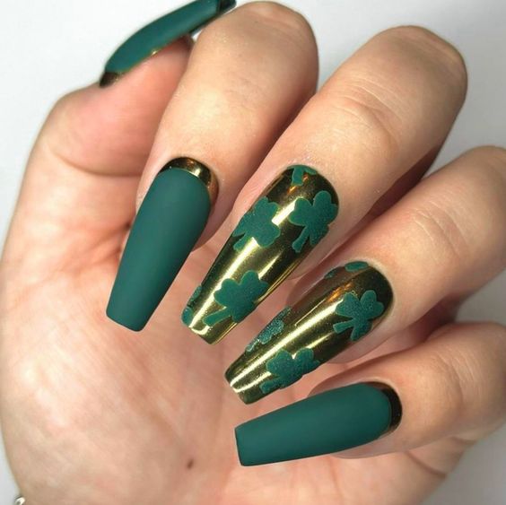 Saint Patrick's Day nails designs to copy