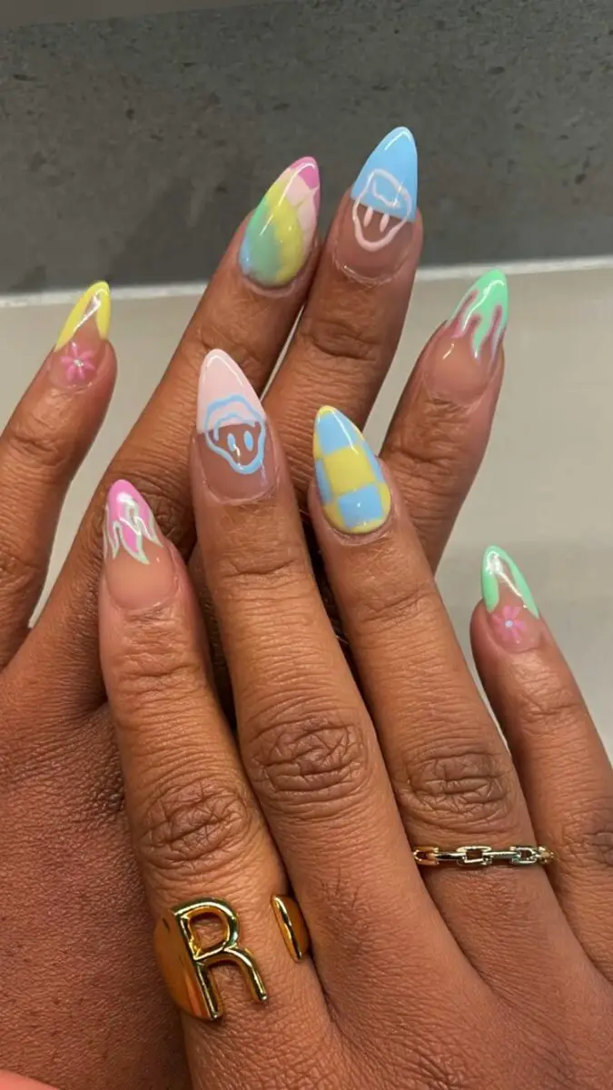 festival nails