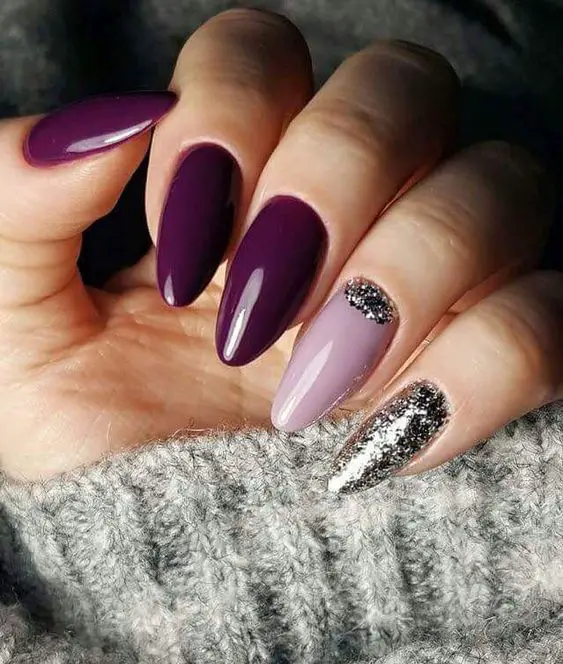 The Best Dark Purple Nails & Dark Purple Nail Designs