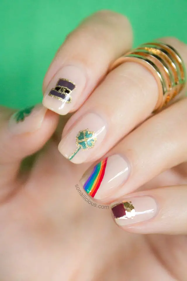 Saint Patrick's Day nails designs to copy