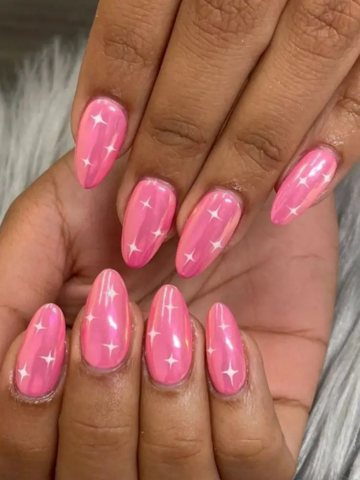 The best barbie nails for the barbiecore aesthetic