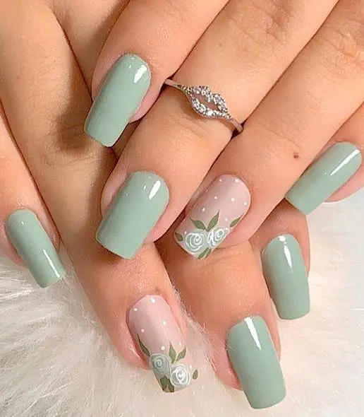 The top mint green nails designs and mint green nail ideas to try