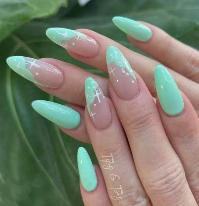 The top mint green nails designs and mint green nail ideas to try