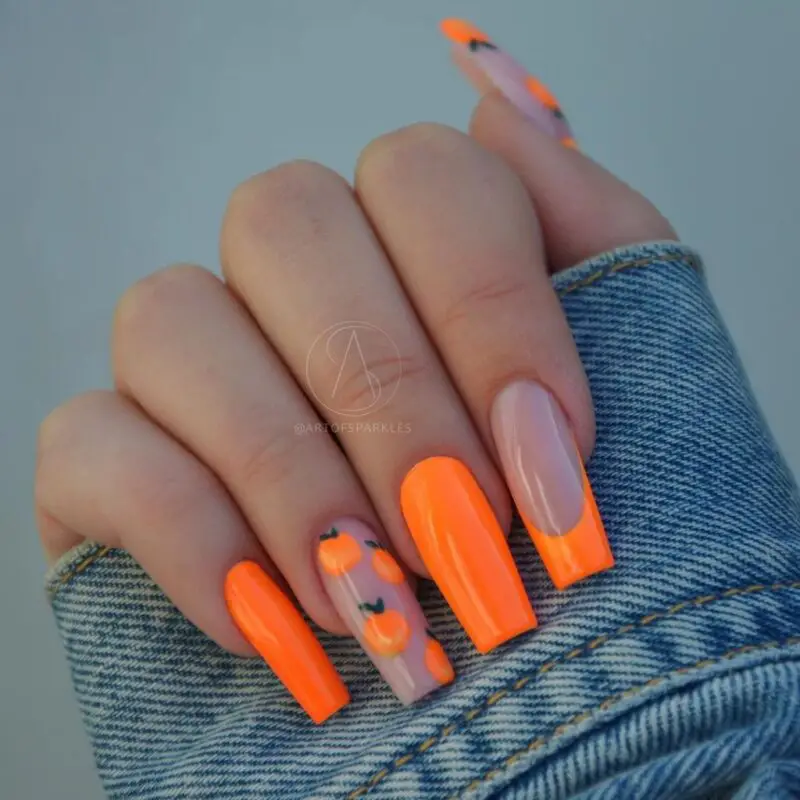 The best bright nails, bright nail ideas, bright nail colors, and bright nail designs for neon nails