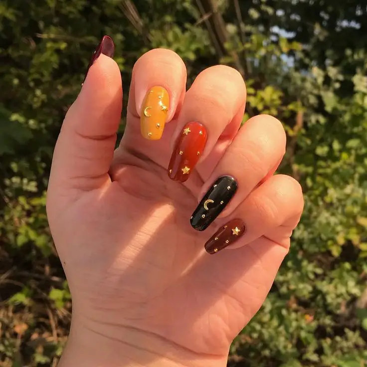 The best fall nails, fall nail designs, and fall nail colors this year