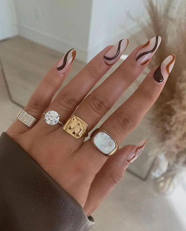 The best fall nails, fall nail designs, and fall nail colors this year