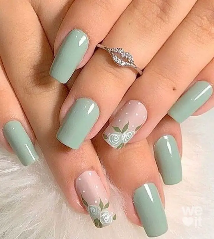 The top mint green nails designs and mint green nail ideas to try