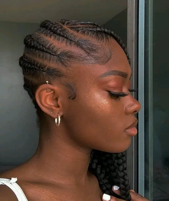 jumbo lemonade feed in braids black women