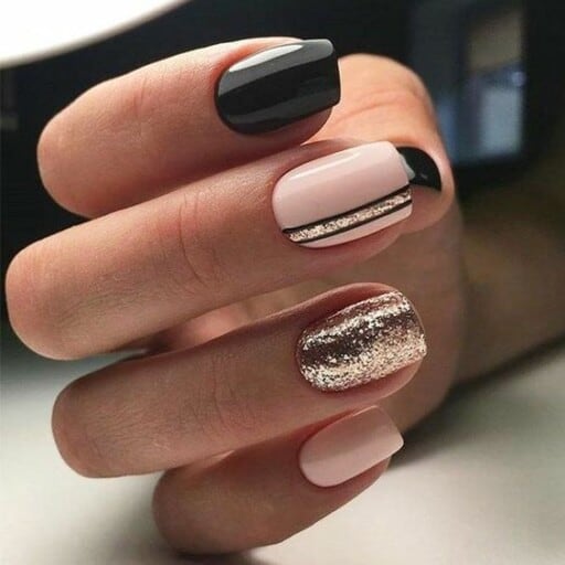 New Year's nails, New Year's Eve nails, and New Year's nail designs to try this year