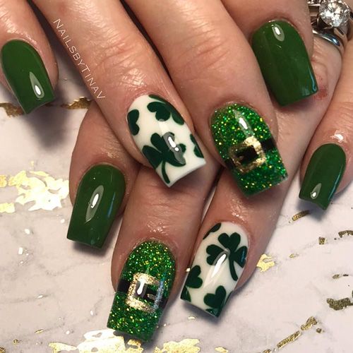 Saint Patrick's Day nails designs to copy