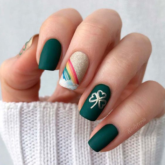 Saint Patrick's Day nails designs to copy