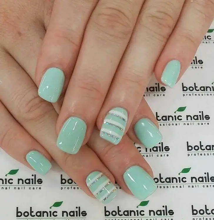 The top mint green nails designs and mint green nail ideas to try