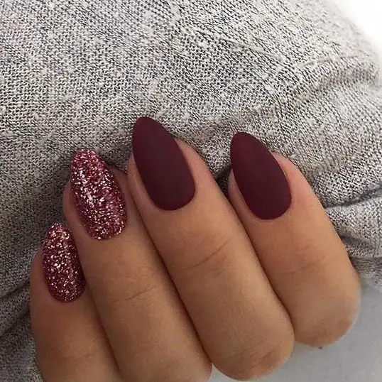 burgundy nails and burgundy nails designs