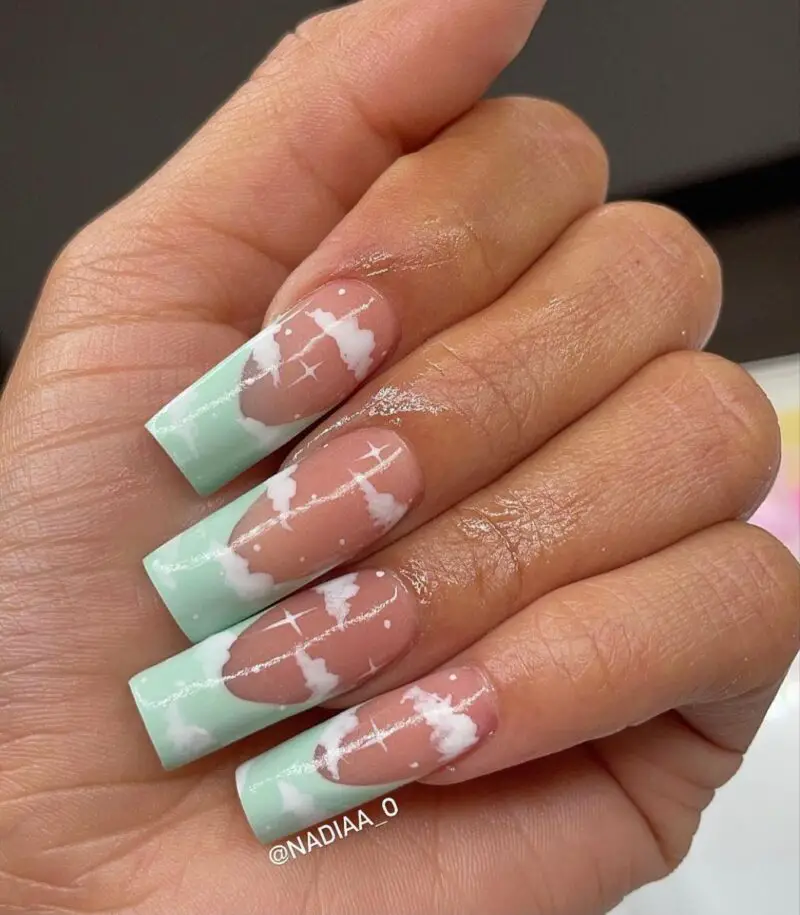 The top mint green nails designs and mint green nail ideas to try