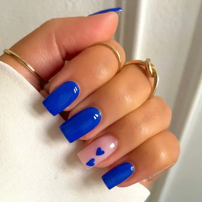 The top royal blue nails, royal blue nail ideas, and royal blue nail designs