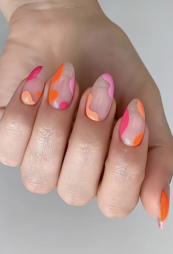 The best bright nails, bright nail ideas, bright nail colors, and bright nail designs for neon nails