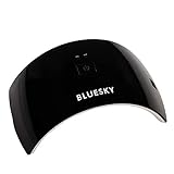 Bluesky Professional LED and UV Light Nail Lamp for Gel Polish Curing, 24W Professional Nail Dryer...