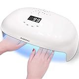 Aokitec 78W UV Nail Lamp, Professional Gel Nail Lamp for All Gel Nail Polishes Fits 2 Hands or Feet,...