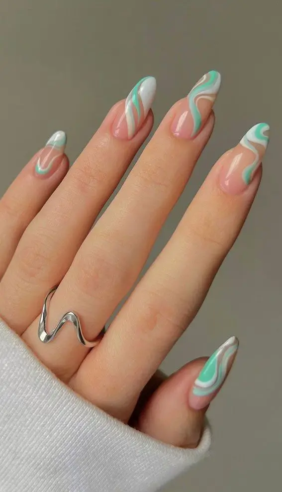 The top mint green nails designs and mint green nail ideas to try