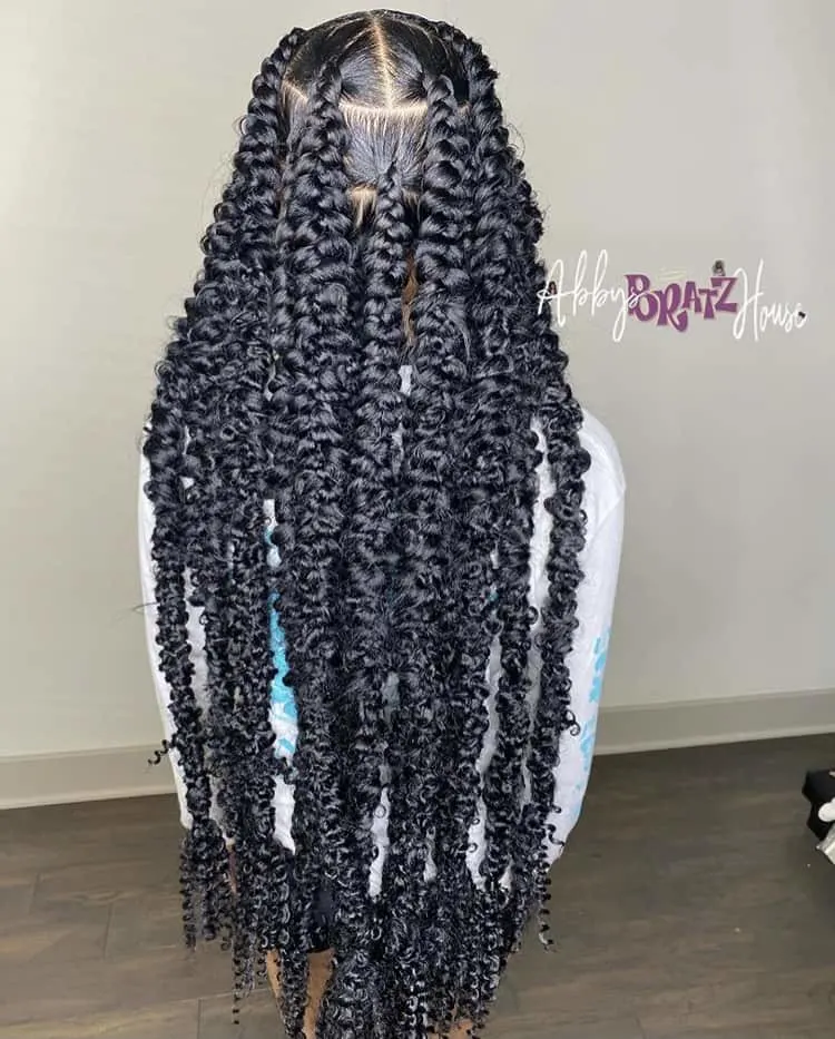Long jumbo passion braids 