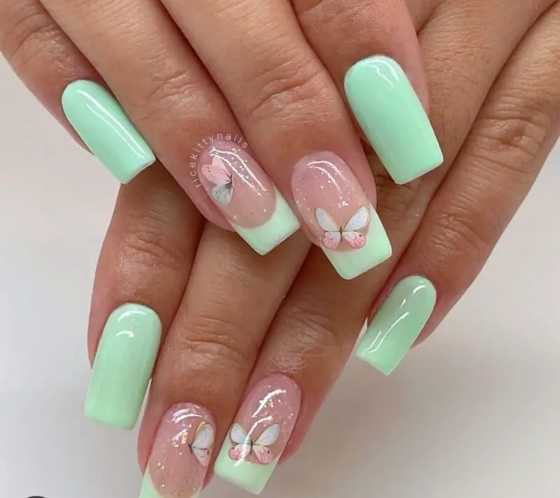 The top mint green nails designs and mint green nail ideas to try