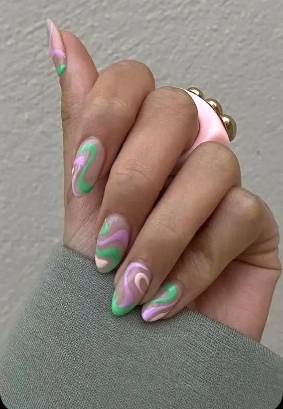 The best bright nails, bright nail ideas, bright nail colors, and bright nail designs for neon nails