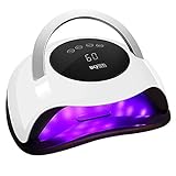 UV LED Nail Lamp, 120W Nail Dryer 36 Lights Gel Polish Nail Curing Lamp Nail Light With 4 Timer...