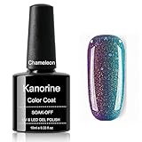 Kanorine Temperature Color Changing Gel Nail Polish UV LED Soak Off Gel Varnish Manicure Colour...