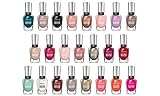 Lot Of 10 Sally Hansen Salon Manicure Finger Nail Polish Color Lacquer All Different Colors No...