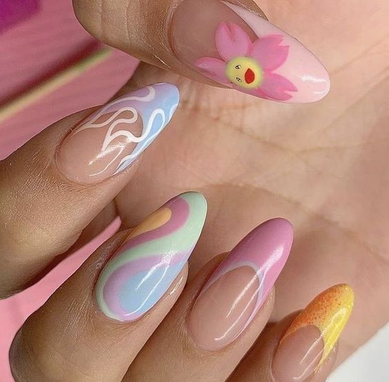 The prettiest pastel nails and pastel nail designs to try