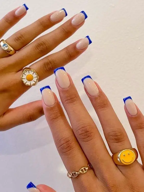 The top royal blue nails, royal blue nail ideas, and royal blue nail designs