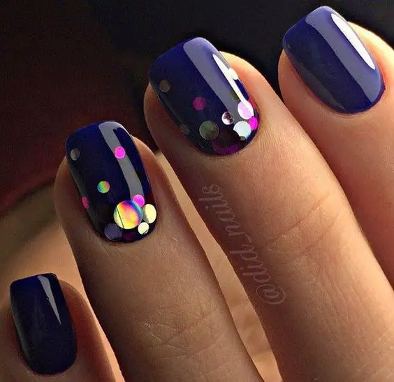 The Best Dark Purple Nails & Dark Purple Nail Designs