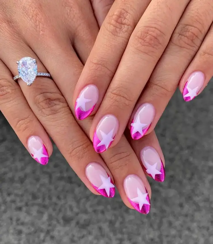 The best barbie nails for the barbiecore aesthetic