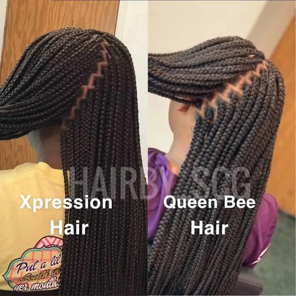 what kind of hair do you use for box braids?