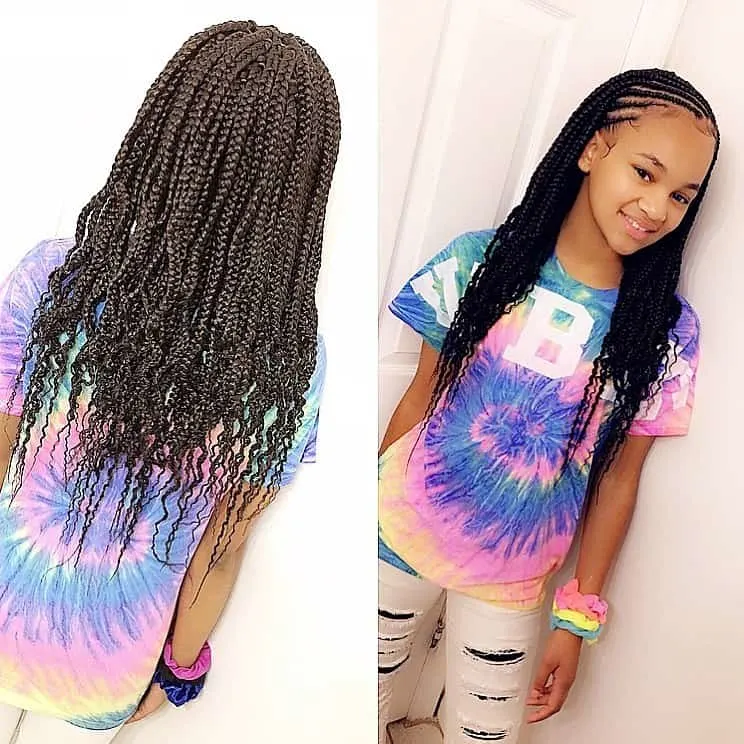 Kids box braids 