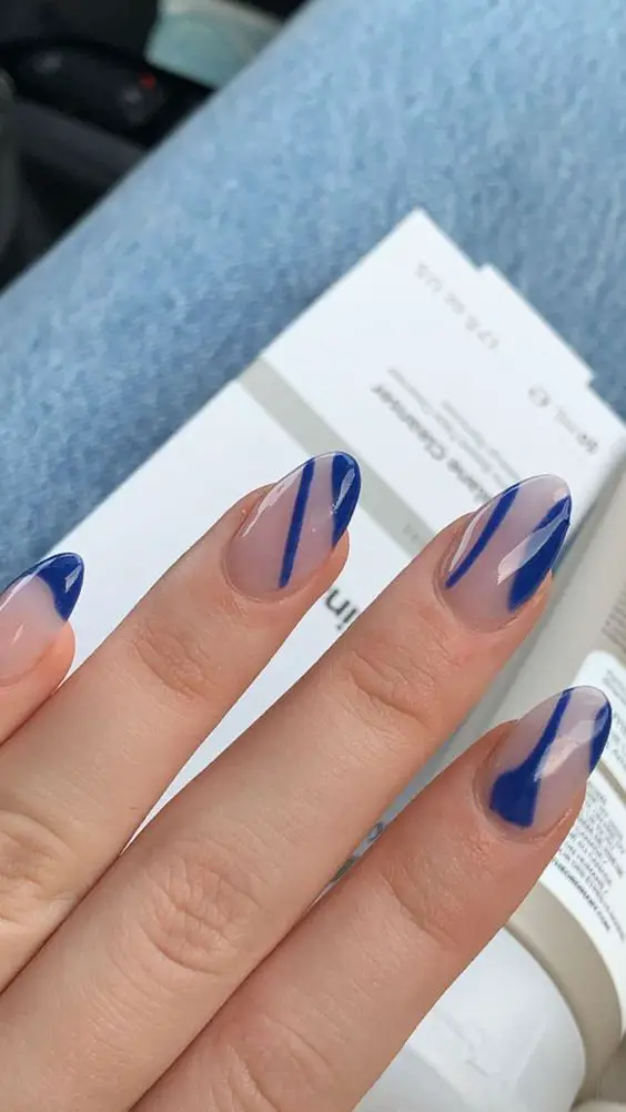 The top royal blue nails, royal blue nail ideas, and royal blue nail designs