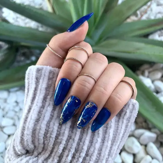 The top royal blue nails, royal blue nail ideas, and royal blue nail designs