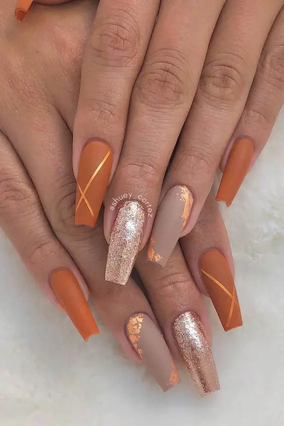 The best fall nails, fall nail designs, and fall nail colors this year