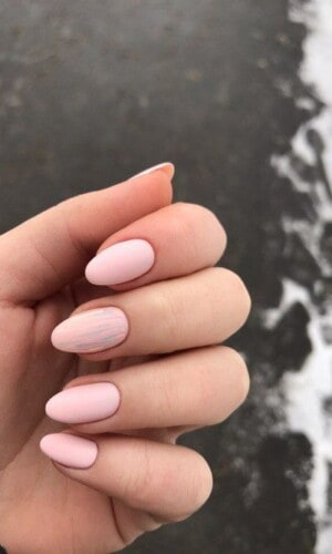 natural acrylic nails