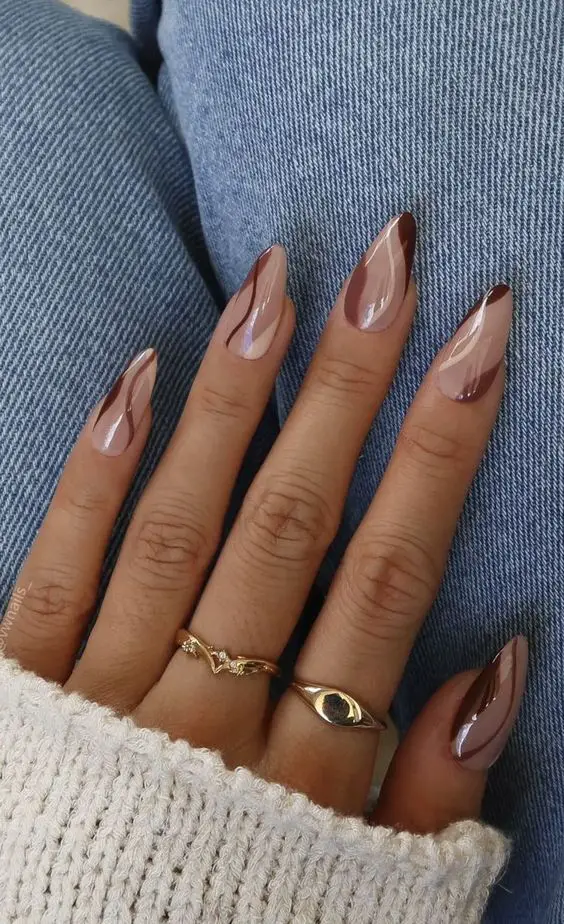 The best fall nails, fall nail designs, and fall nail colors this year