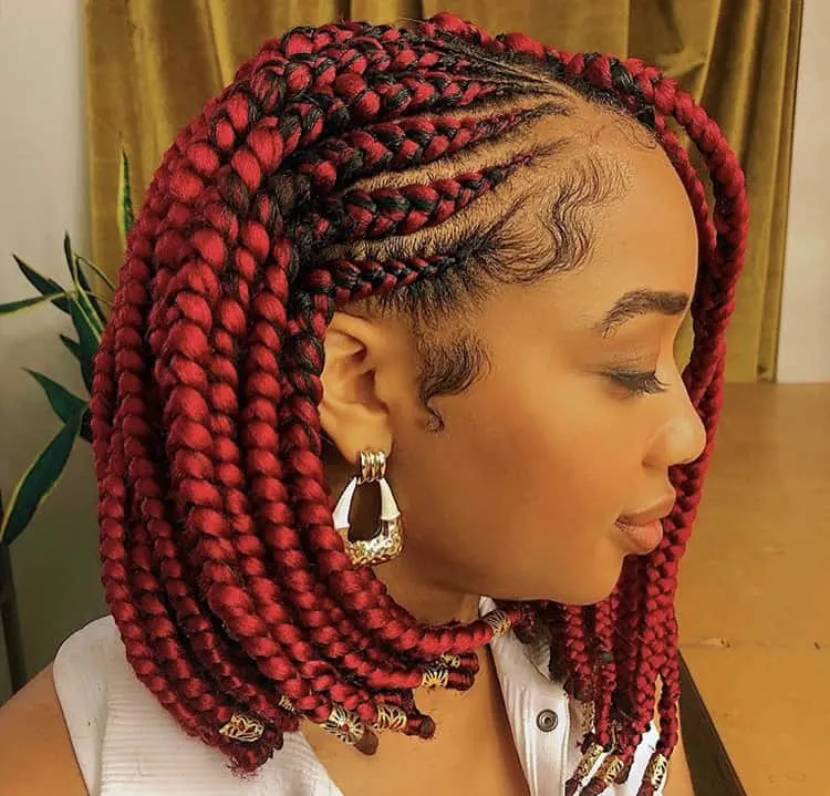 Bob braids hairstyles 