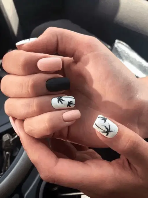 The best beach nails, tropical nails, mermaid nails, and ocean nails to copy