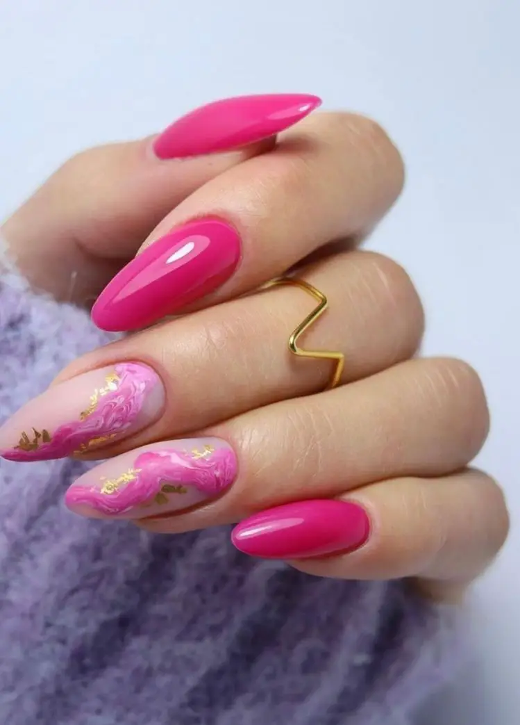 The best barbie nails for the barbiecore aesthetic