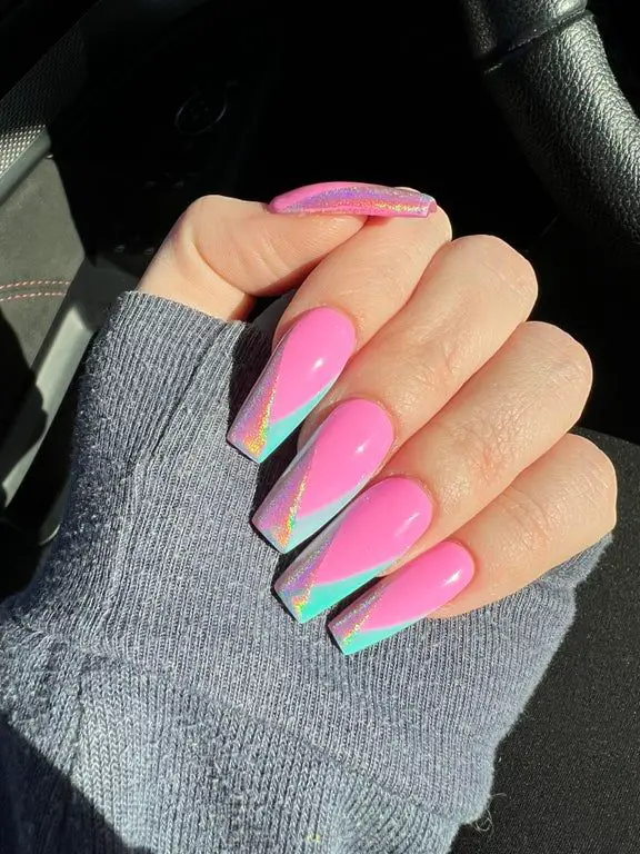 The best barbie nails for the barbiecore aesthetic