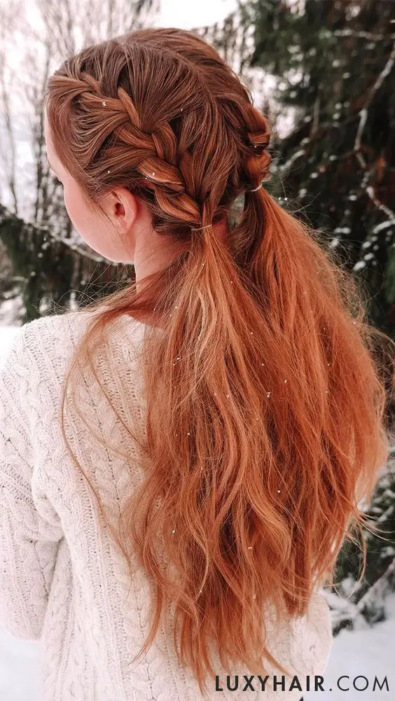 christmas hair and christmas hairstyles