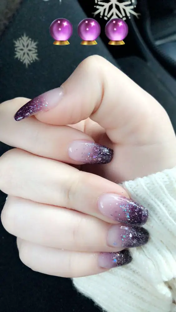 The Best Dark Purple Nails & Dark Purple Nail Designs