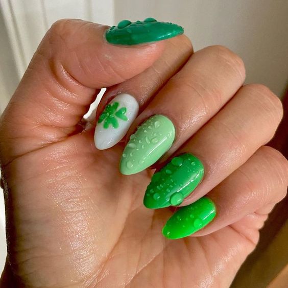 Saint Patrick's Day nails designs to copy