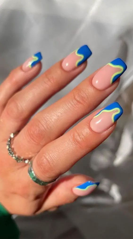 The best bright nails, bright nail ideas, bright nail colors, and bright nail designs for neon nails