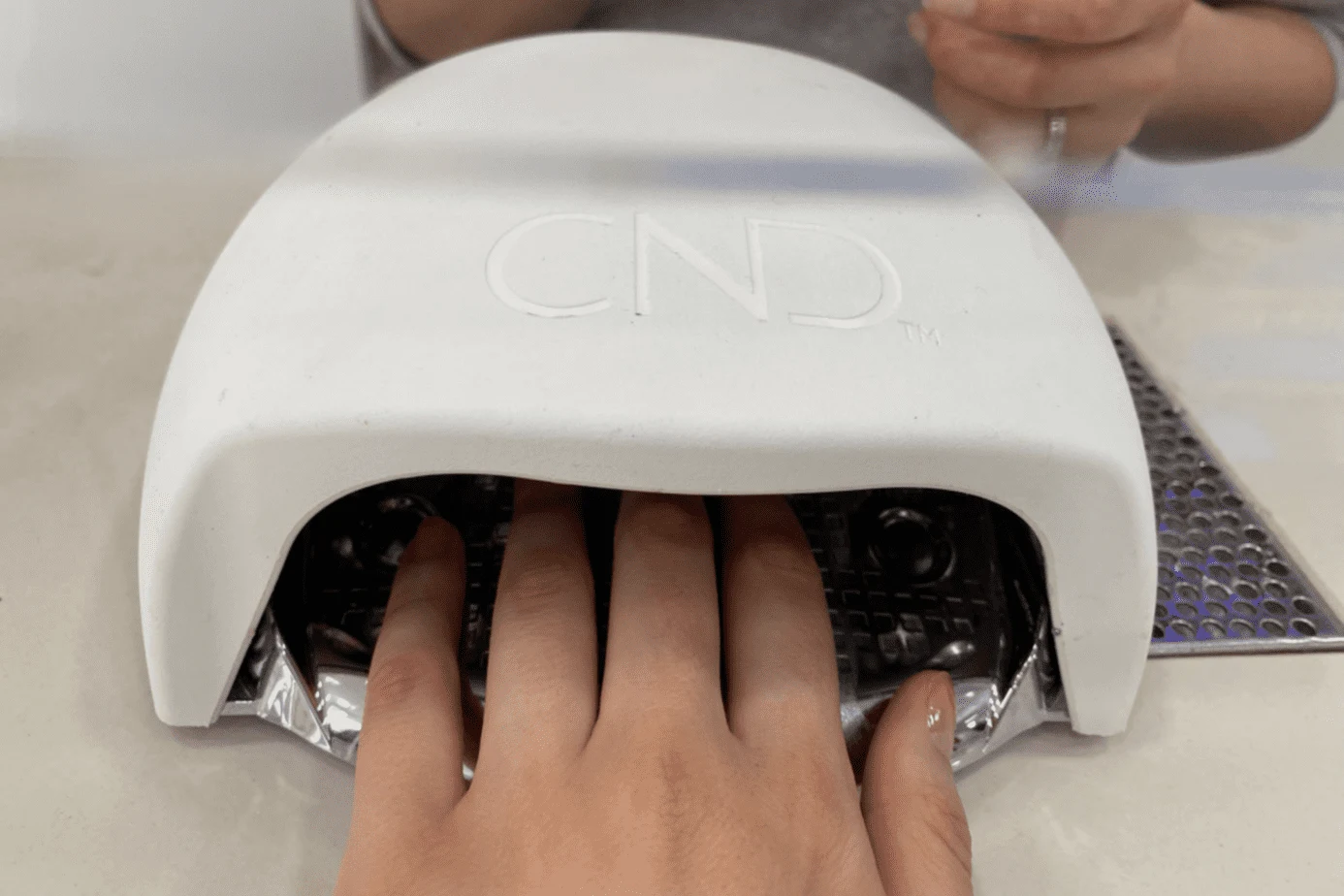 best nail lamp for gel nails - CND